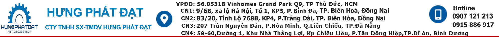 Thiết Bị Công Nghiệp Hưng Phát Đạt - CÔNG TY TNHH SX-TMDV HƯNG PHÁT ĐẠT