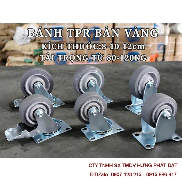 Bánh xe siêu tải nặng chịu tải 1100kg