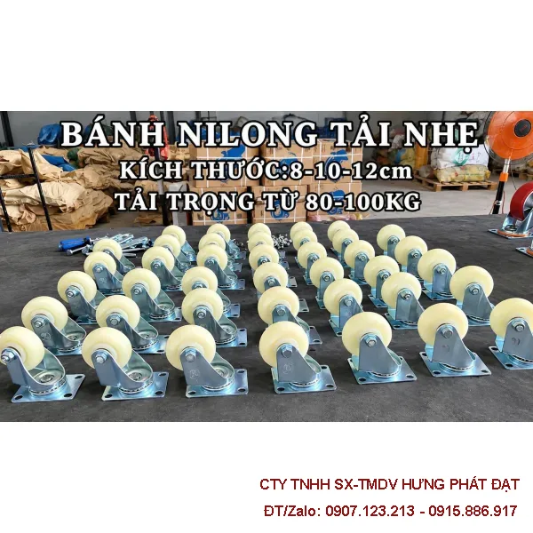 Bánh xe siêu tải nặng chịu tải 1100kg