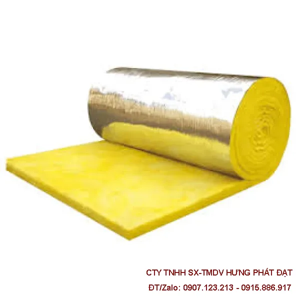 Bông thủy tinh cách nhiệt có giấy bạc