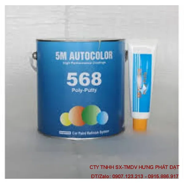 Bột trét Matit 5M-580 trám trét thân vỏ ô tô
