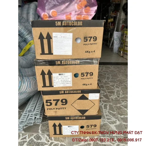 Bột trét Matit 5M-580 trám trét thân vỏ ô tô