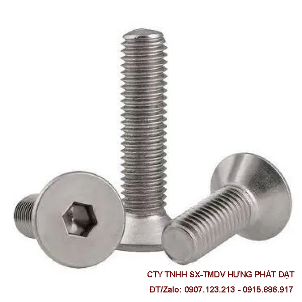 Bulon lục giác inox 304 đầy đủ quy cách M3–M48