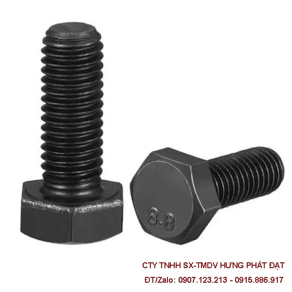 Bulon thép cấp độ 8.8 M6-M50