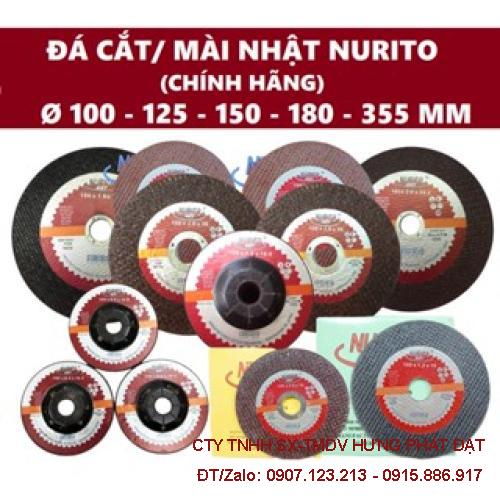 ĐÁ CẮT INOX NRT 125x1.2x22.2 chính hãng
