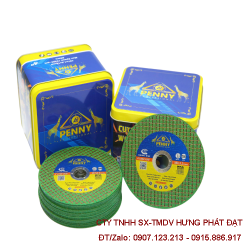 Đá cắt Penny 105x1.5x16 chính hãng – Hiệu suất cắt vượt trội cho ngành cơ khí