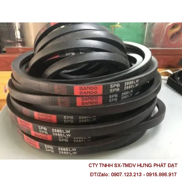 Dây curoa Bando bản SPB chính hãng