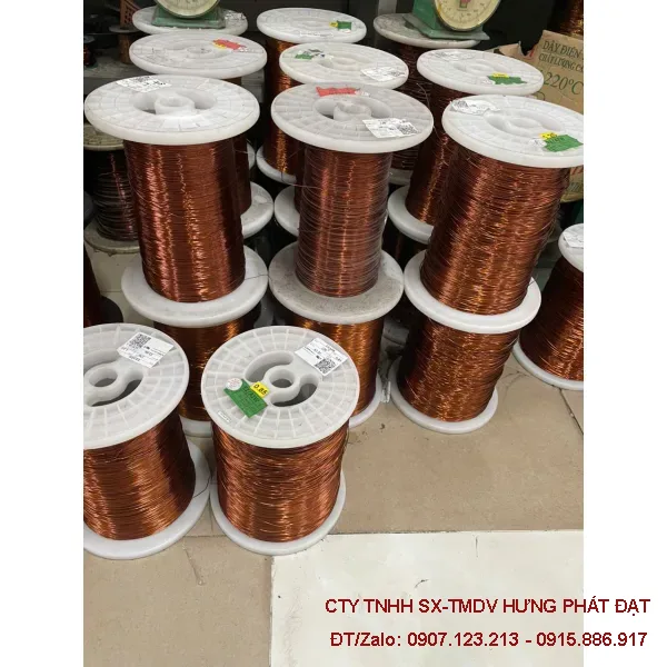 Dây điện từ dây đồng quấn motor Tiến Thịnh Lioa Tiến Thành