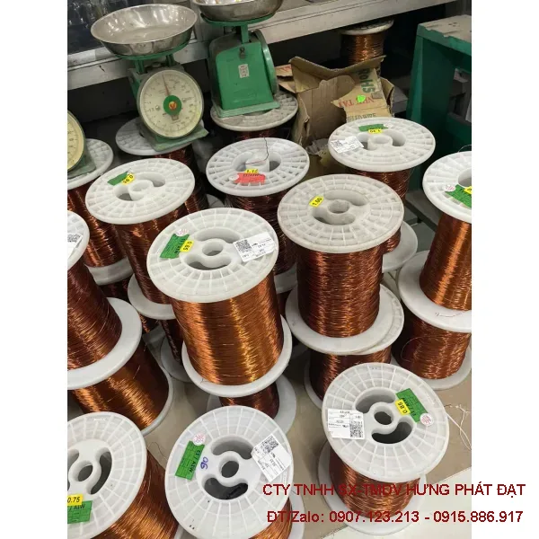 Dây điện từ dây đồng quấn motor Tiến Thịnh Lioa Tiến Thành