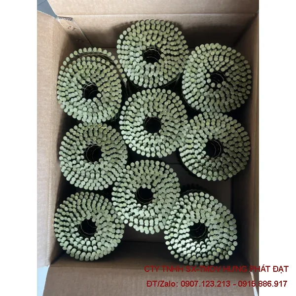 Đinh cuộn 2.3x50mm dùng cho máy bắn đinh công nghiệp