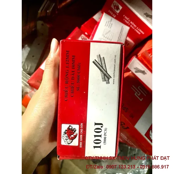 Đinh U 1004J dùng cho máy đóng thùng công nghiệp