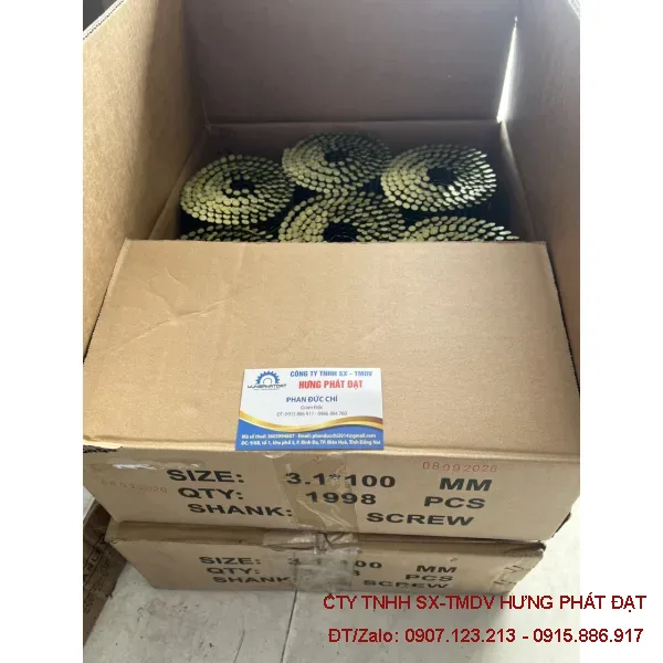 Đinh U 1013J dùng cho máy đóng thùng công nghiệp