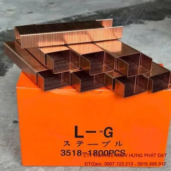 Đinh U, đinh ghim 1008J dùng cho máy đóng thùng công nghiệp