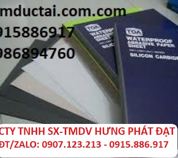 GIẤY NHÁM TOA MADE IN THAILAN