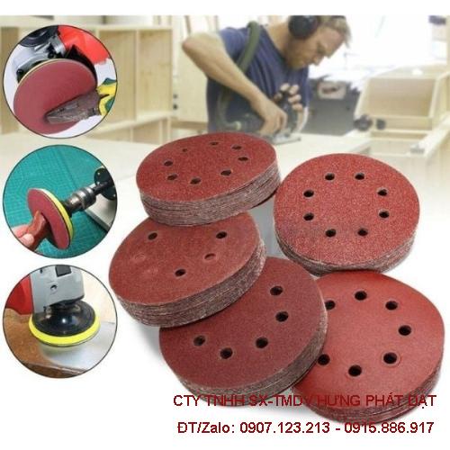 Giấy nhám tròn phi 225 P40-P200 chính hãng