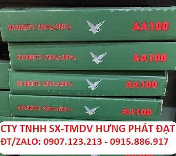 GIẤY NHÁM VẢI CON Ó AA40