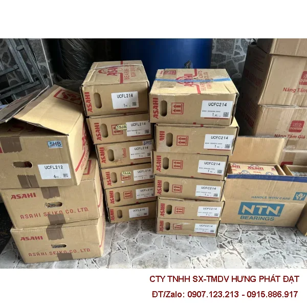 Gối đỡ bạc đạn Asahi UCFC214 chính hãng