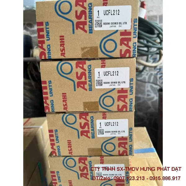Gối đỡ bạc đạn Asahi UCFC214 chính hãng