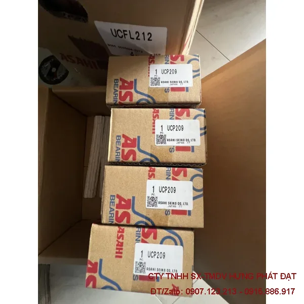Gối đỡ bạc đạn Asahi UCFC214 chính hãng