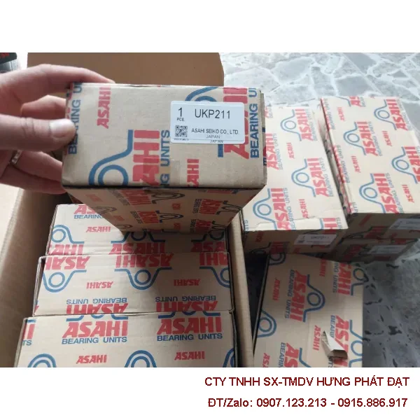 Gối đỡ bạc đạn Asahi UCFC214 chính hãng