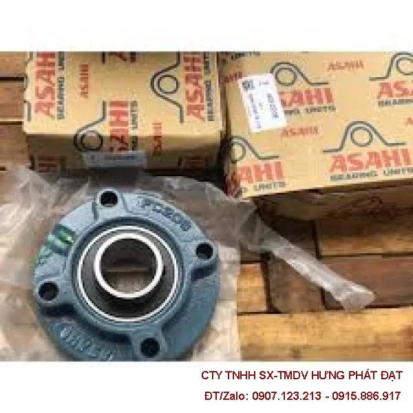 Gối đỡ bạc đạn Asahi UCFL214 chính hãng