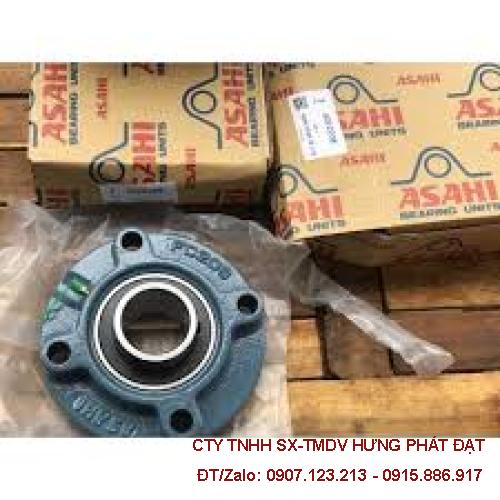Gối đỡ vòng bi, bạc đạn UCF209 Asahi Japan chính hãng
