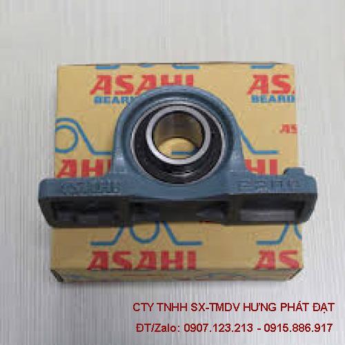 Gối đỡ vòng bi, bạc đạn UCP 211 Asahi Japan chính hãng