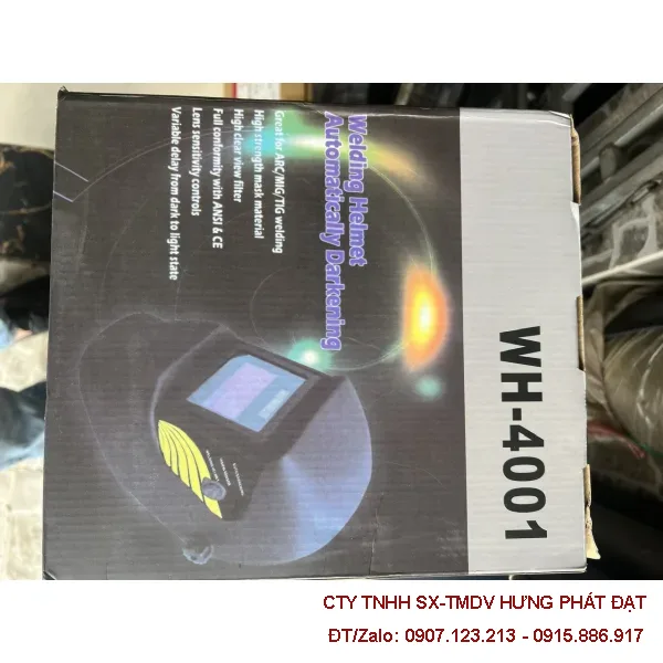 Mặt nạ hàn điện tử WH-4001 bảo vệ mắt khi hàn