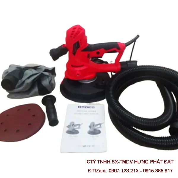 Máy chà tường TTP180S có đèn cho hoàn thiện bề mặt