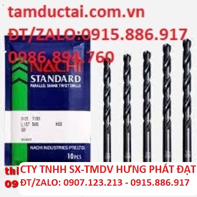 MŨI KHOAN NACHI 10.5MM (SẮT -List 500)