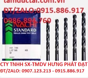 MŨI KHOAN NACHI 5MM (SẮT -List 500)