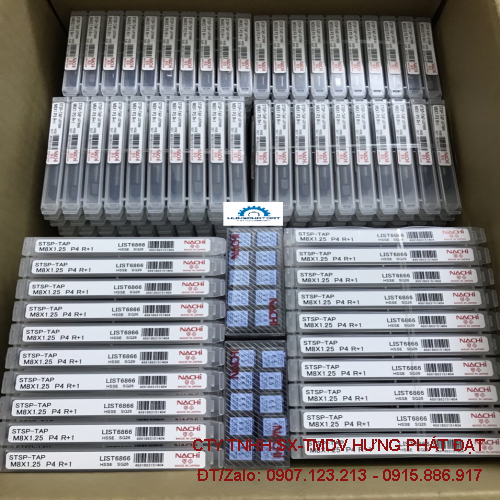 Mũi Khoan Taro Thẳng NaChi L6868 M22.0x2.5 Chính Hãng