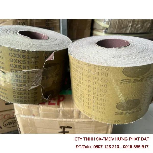 Nhám cuộn GXK51-P180 SMS 100mm x 45m