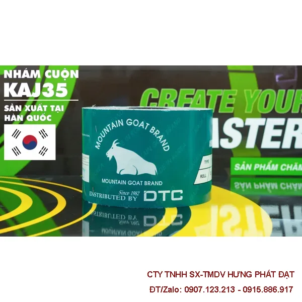 Nhám Vải Cuộn Con Dê Korea 4