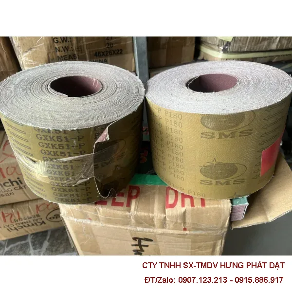 Nhám Vải Cuộn Con Dê Korea 4