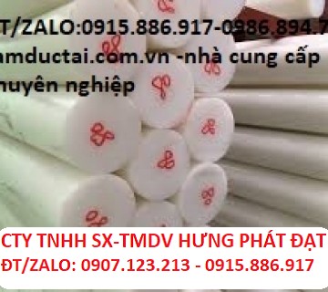 NHỰA PE TRÒN ĐẶC PHI 50MM