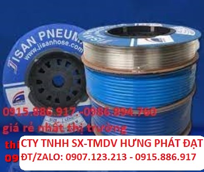 ỐNG HƠI PU TRẮNG (CAM ,XANH ,VÀNG ,ĐEN) JISAN 12X16MM