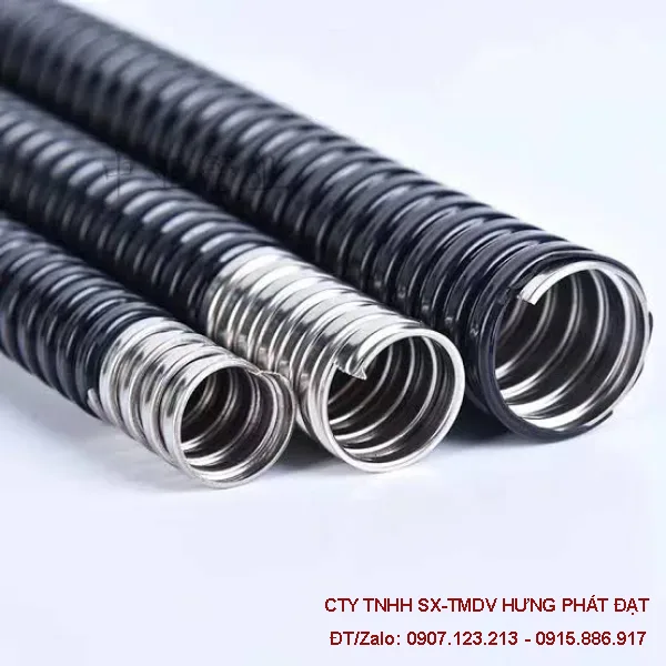 Ống ruột gà lõi thép luồn dây điện 3'' đường kính 90mm