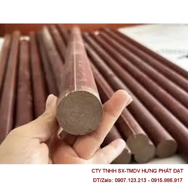 Phíp bố sừng cách điện tròn đặc phi 80mm