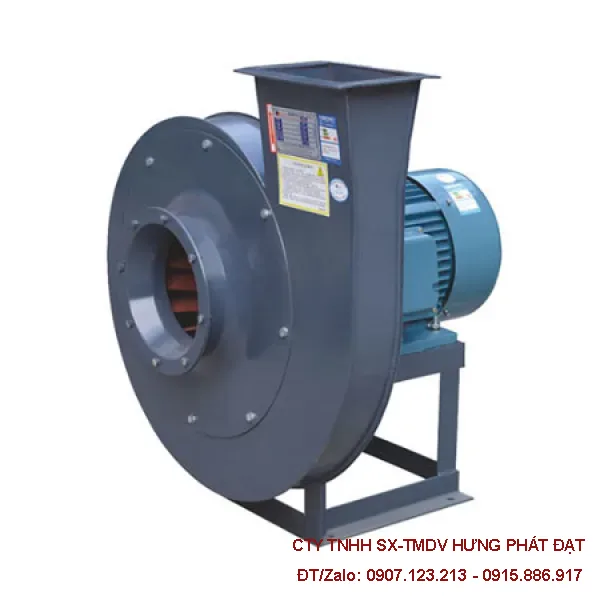 Quạt ly tâm cao áp 40Hp cho hệ thống hút bụi công nghiệp quy mô lớn