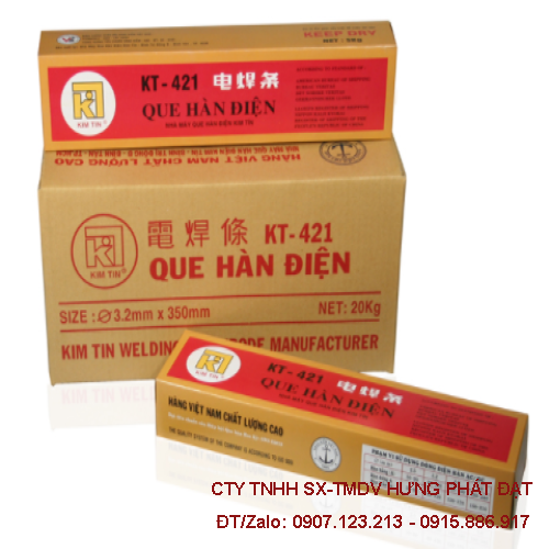 Que Hàn KT-421 4.0mm Chính Hãng – Dễ Hàn, Hiệu Suất Cao