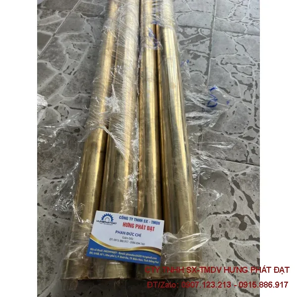 Tấm Đồng Thau Dày 6–50mm Khổ 400x500mm