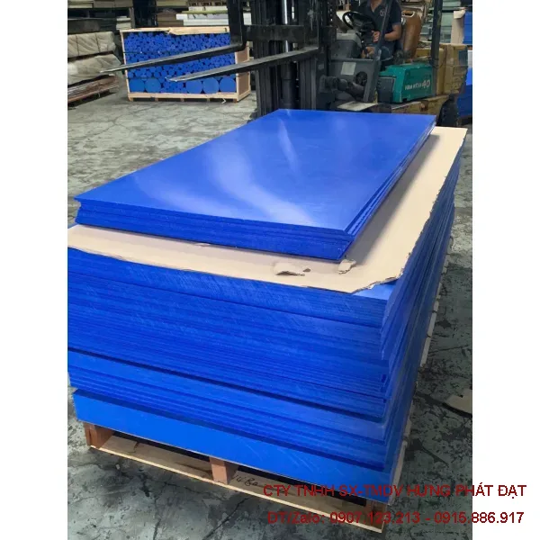 Tấm nhựa MC màu xanh dày 1 ly đến 20 ly