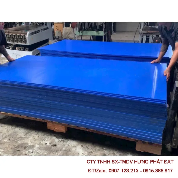 Tấm nhựa MC màu xanh dày 1 ly đến 20 ly