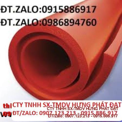 TẤM SILICON XỐP ĐỎ 15MM