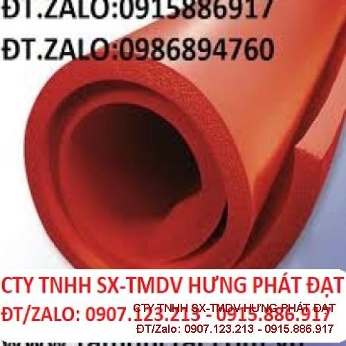 TẤM SILICON XỐP ĐỎ 8MM
