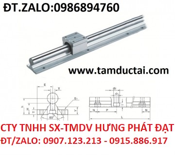 THANH TRƯỢT TRÒN CÓ ĐẾ SBR-25