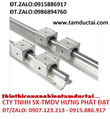THANH TRƯỢT TRÒN CÓ ĐẾ SBR-10