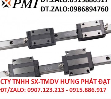 BẠC ĐẠN TRƯỢT VUÔNG PMI  , THANH TRƯỢT VUÔNG PMI , CON TRƯỢT VUÔNG PMI