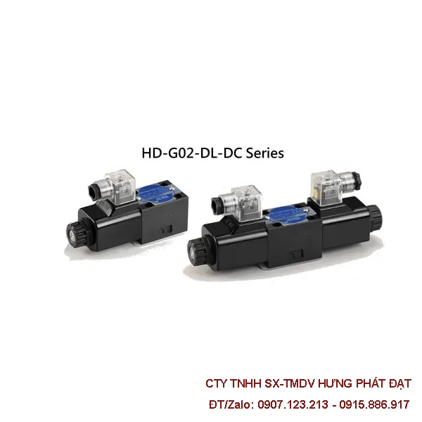 Van dầu thủy lực HD-G02-DL-DC Taihuei chính hãng